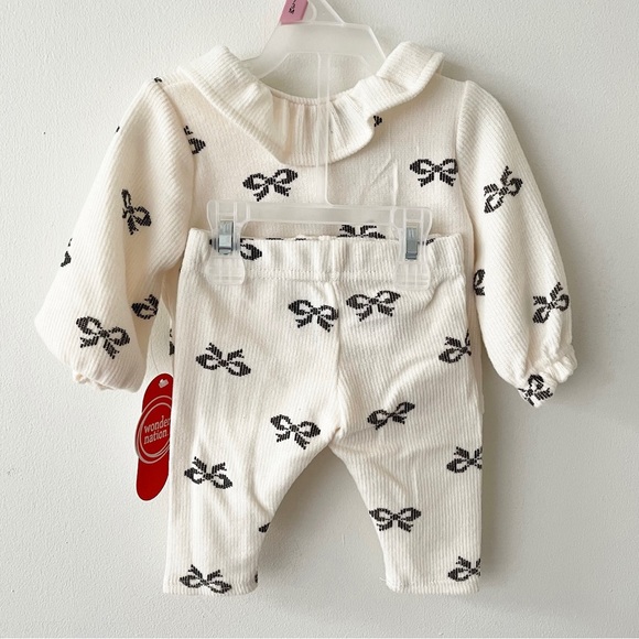 Modern Moments & Wonder Nation | 0-3M Baby Matching Top & Pant Sets *NWT* - Picture 5 of 15